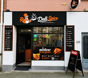 La devanture de DeliSpice, rue de la Cambre 325
